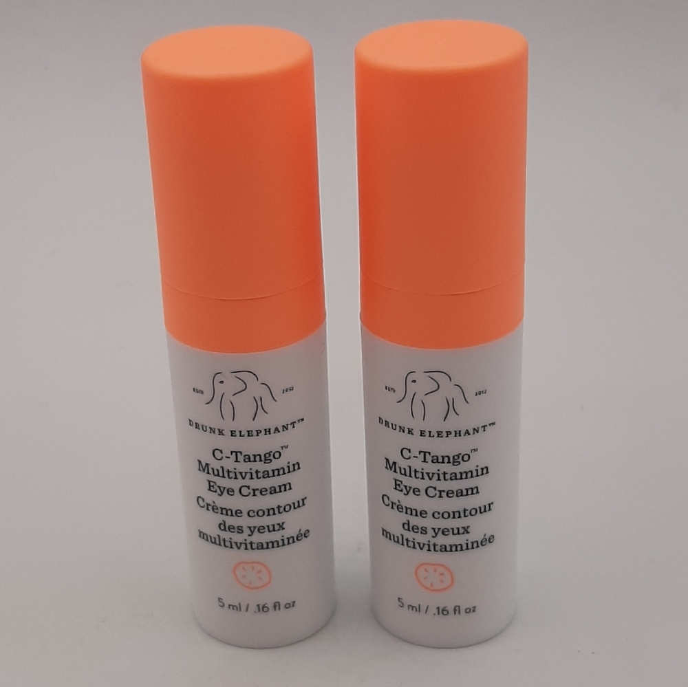 Lot of 2 Brand NEW Drunk Elephant C-Tango Multivitamin Eye Cream 5ml / 36 fl oz